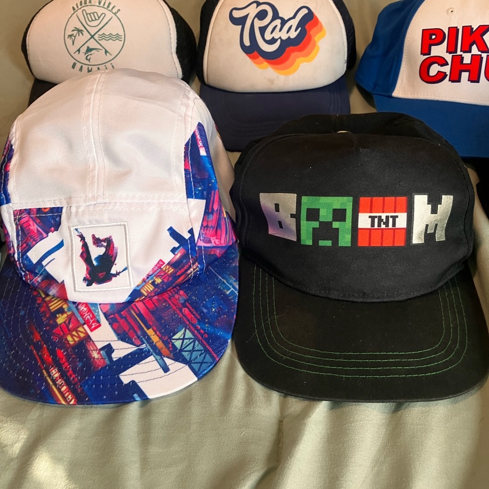 Colorful Graphic Baseball Caps Collection - Picture 2 of 5